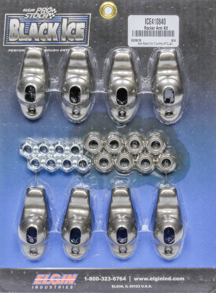 Elgin SBC B/I Rocker Arm Kit 1.50 Ratio 3/8 Stud ELGICE410840