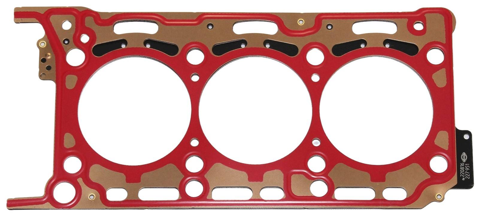 Elring Engine Cylinder Head Gasket  top view frsport 227.951