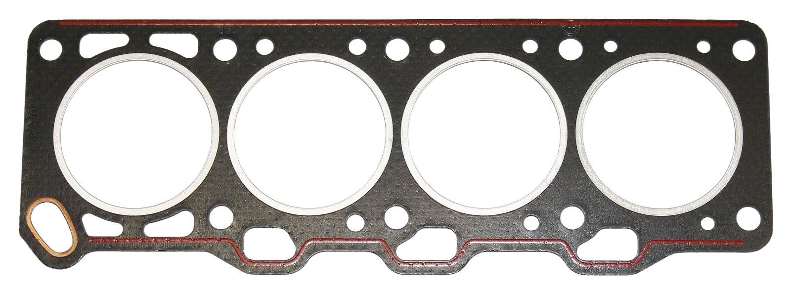 Elring Engine Cylinder Head Gasket  top view frsport 256.057