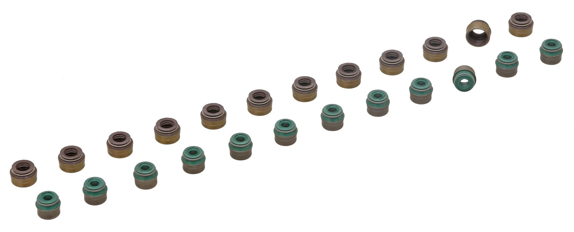 Elring Engine Valve Stem Oil Seal Set  top view frsport 425.360