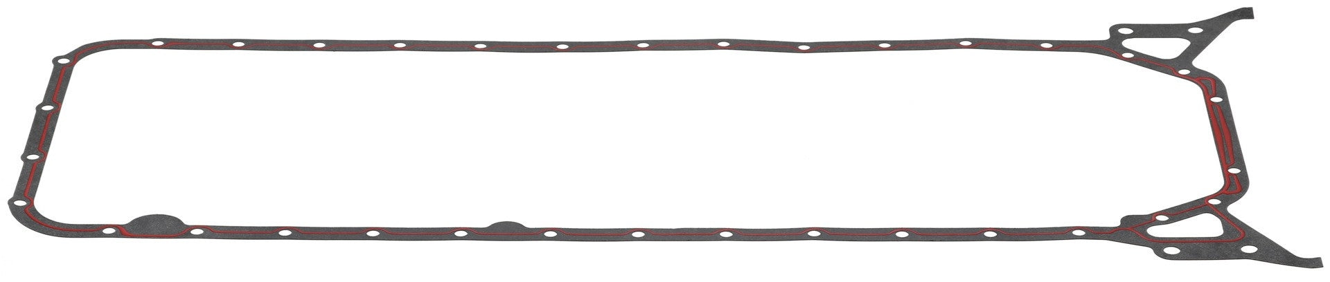 Elring Engine Oil Sump Gasket  top view frsport 447.431