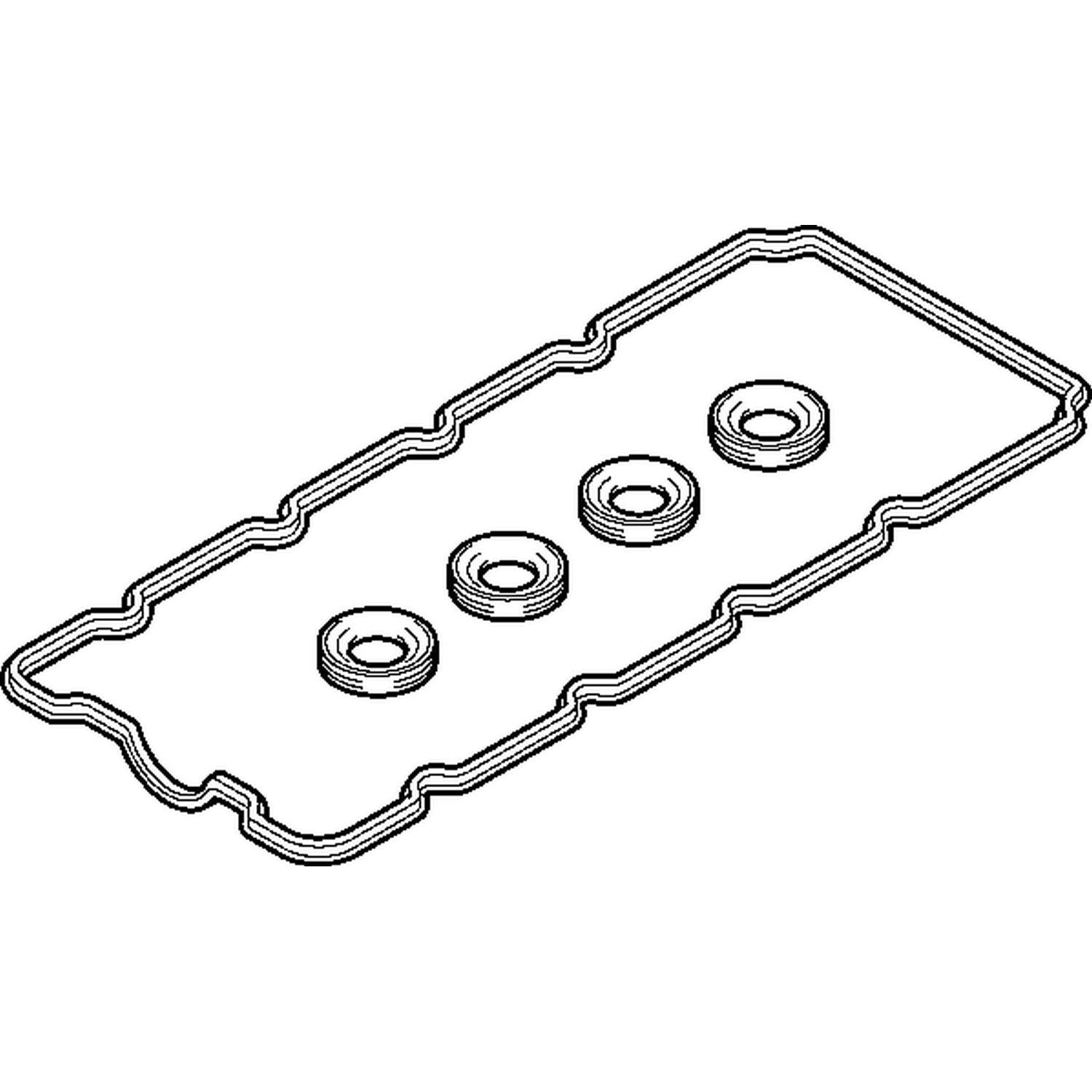 elring engine valve cover gasket set  frsport 498.990