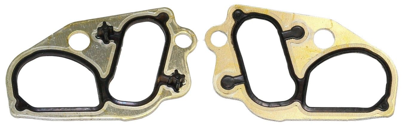 Elring Engine Oil Pump Gasket  top view frsport 589.070