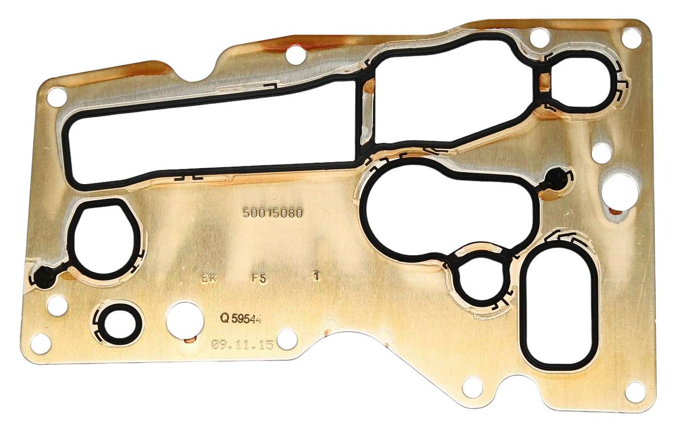 Elring Engine Oil Filter Housing Gasket  top view frsport 733.500