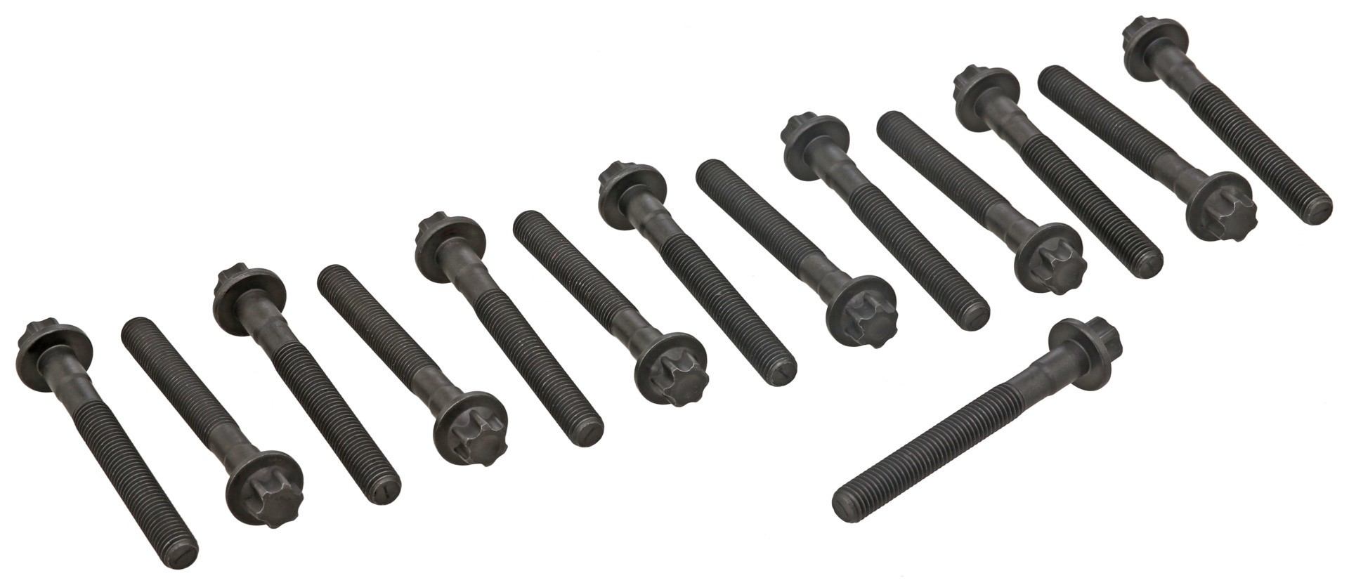 Elring Engine Cylinder Head Bolt Set  top view frsport 760.110