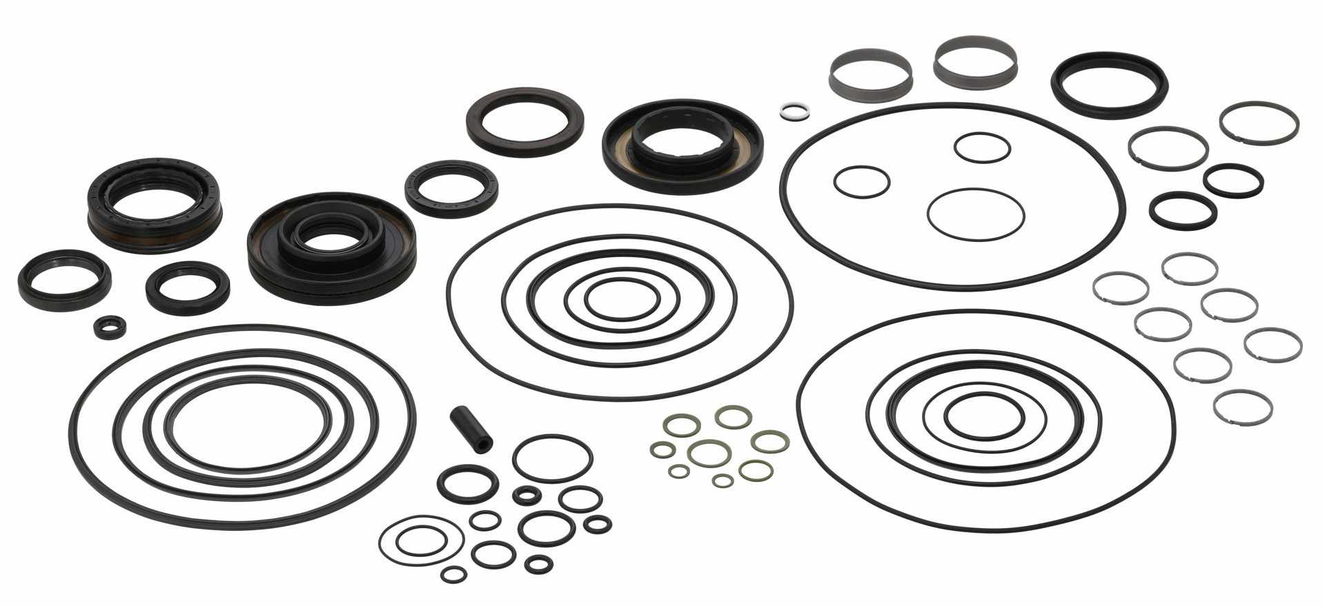 Elring Automatic Transmission Gasket Set  top view frsport 821.550