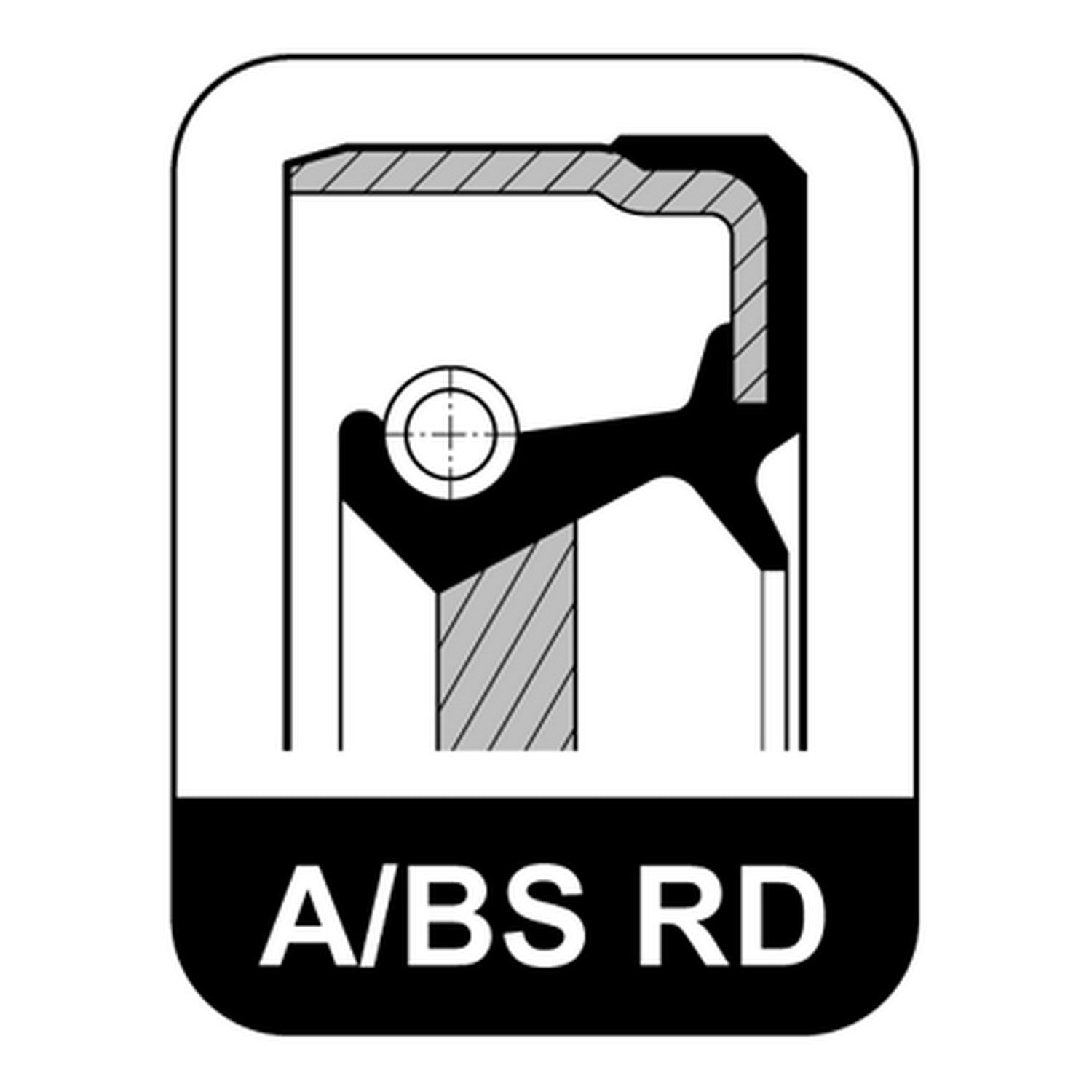 elring automatic transmission axle shaft oil seal  frsport 852.110