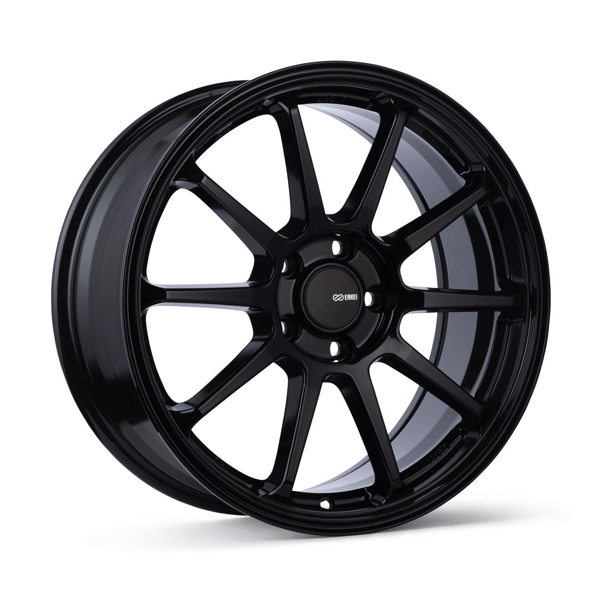 Enkei PX-10 Wheel Gloss Black 16x7 +38 5x114.3 536-670-6538BK