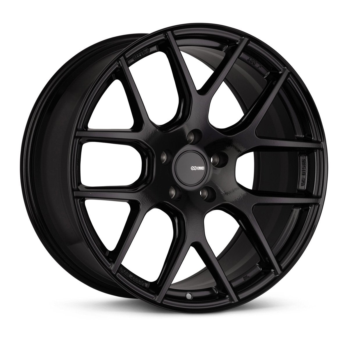 Enkei XM-6 Wheel Gloss Black 20x8.5 +40 5x120 531-285-1240BK