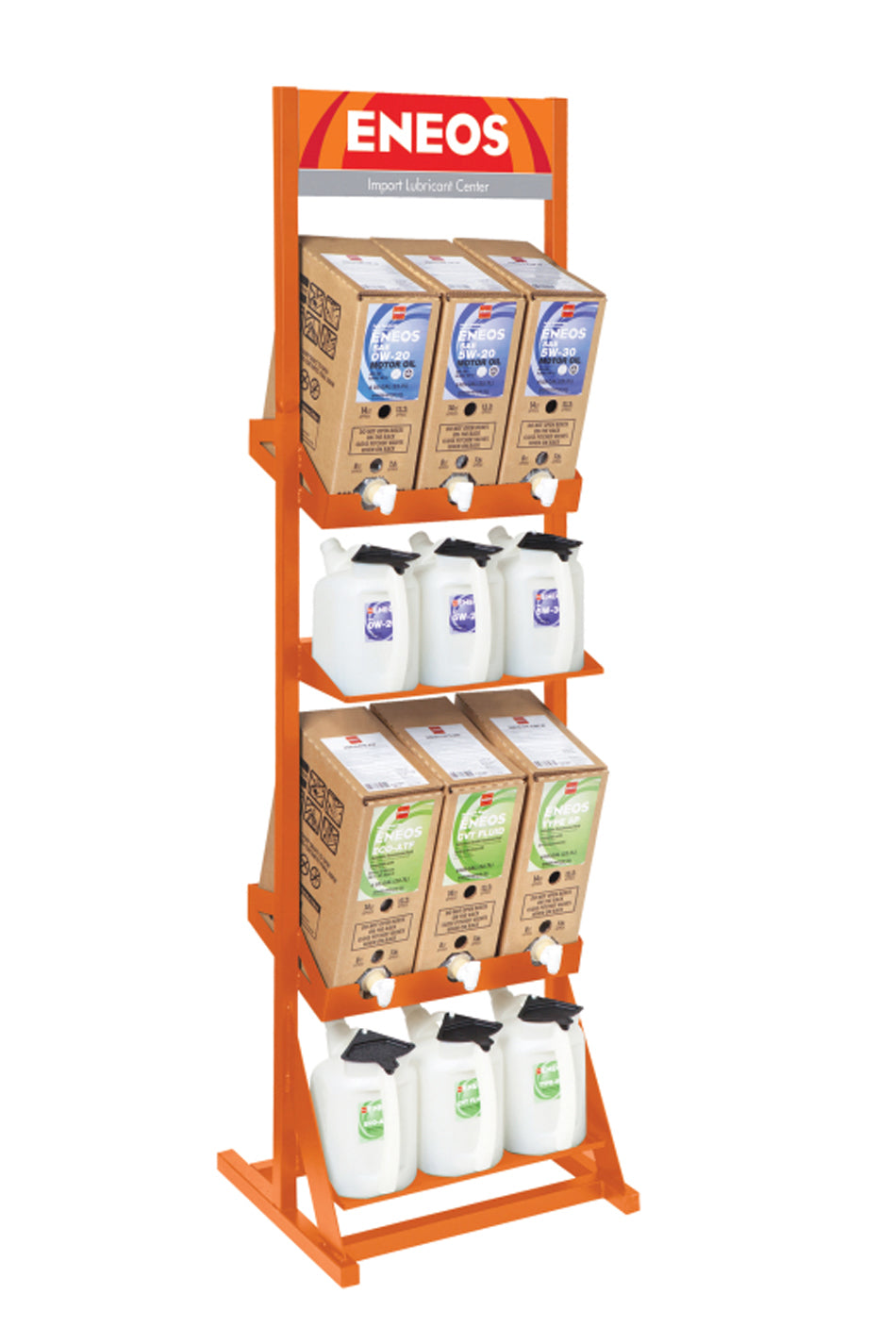 Eneos ENEOS Lubricant Center Rack With Jugs ENO1100-000