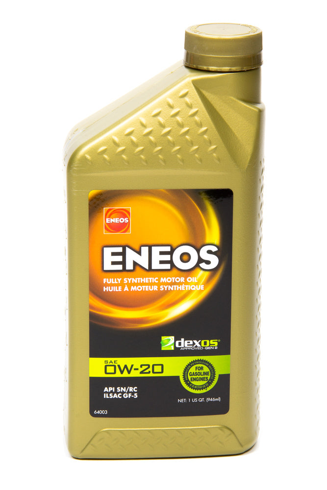Eneos Full Syn Oil Dexos 1 0w20 1 Qt ENO3701-300