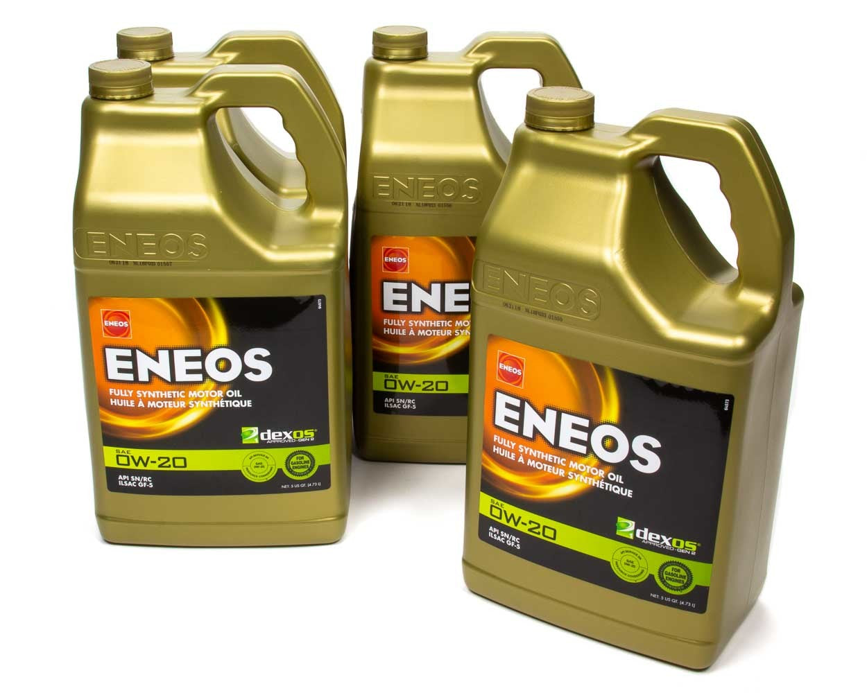 Eneos Full Syn Oil Dexos 1 Case 0w20 4 X 5 Qt ENO3701-323