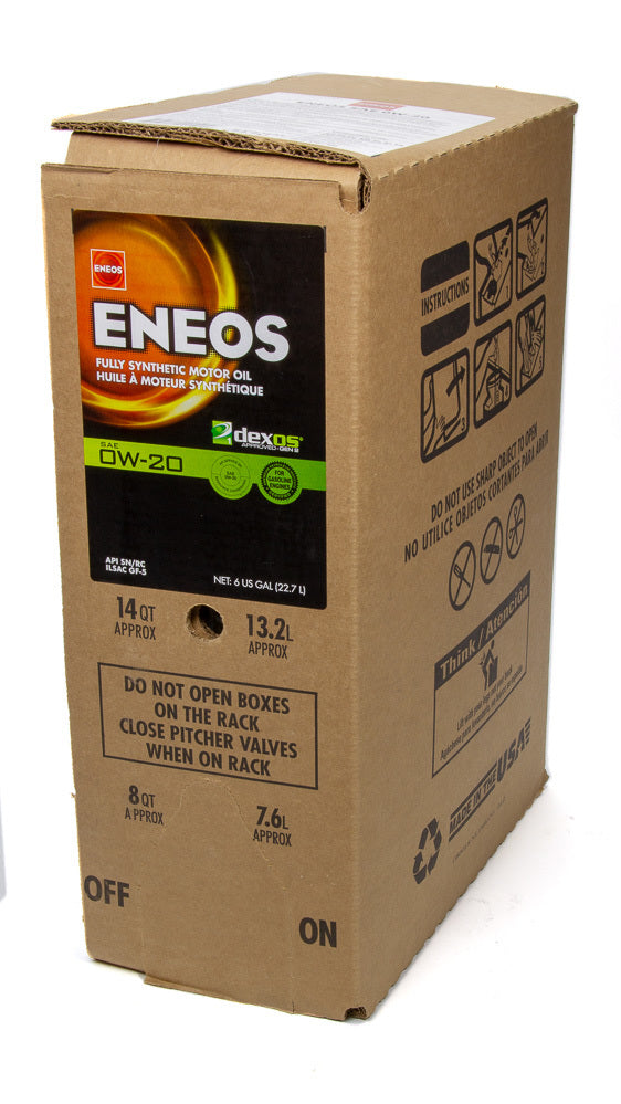 Eneos Full Syn Oil Dexos 1 0w20 6 Gal ENO3701-400