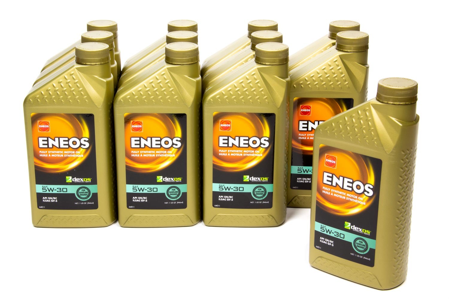 Eneos Full Syn Oil Dexos 1 Case 5w30 12 X 1 Qt ENO3703-301