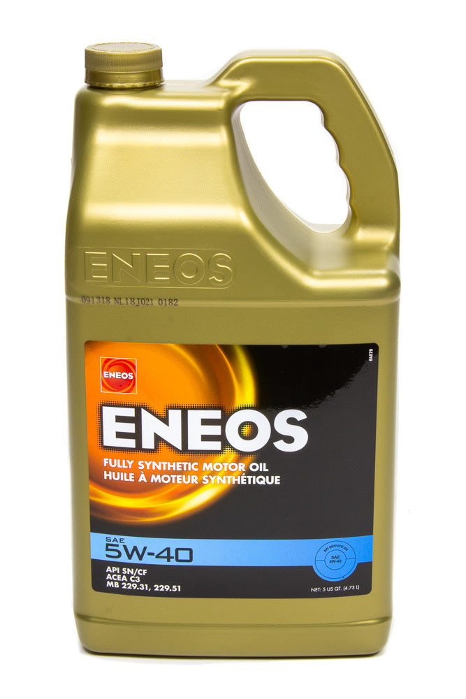 Eneos Full Syn Oil 5w40 5 Qt ENO3704-320