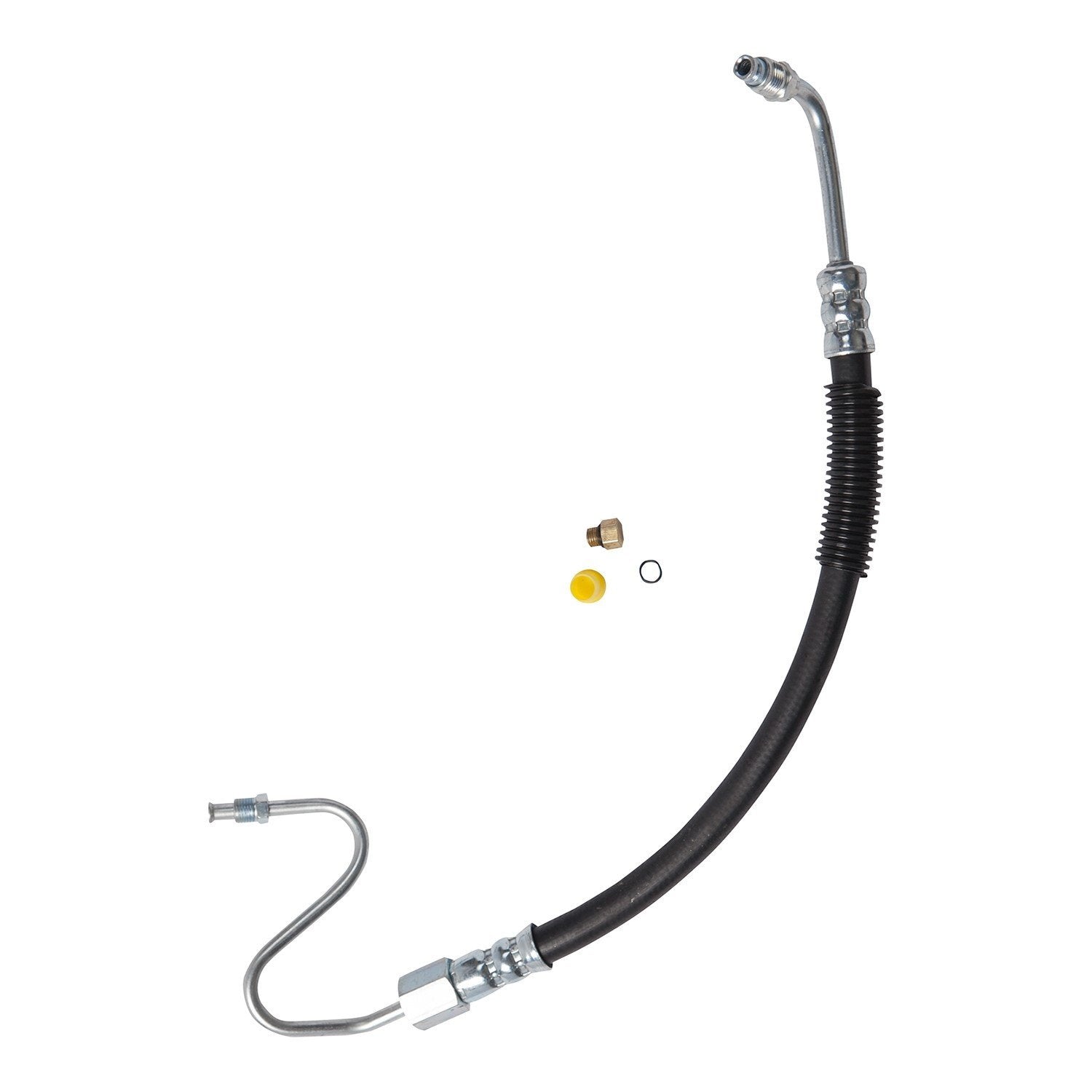 Edelmann Power Steering Pressure Line Hose Assembly  top view frsport 70426