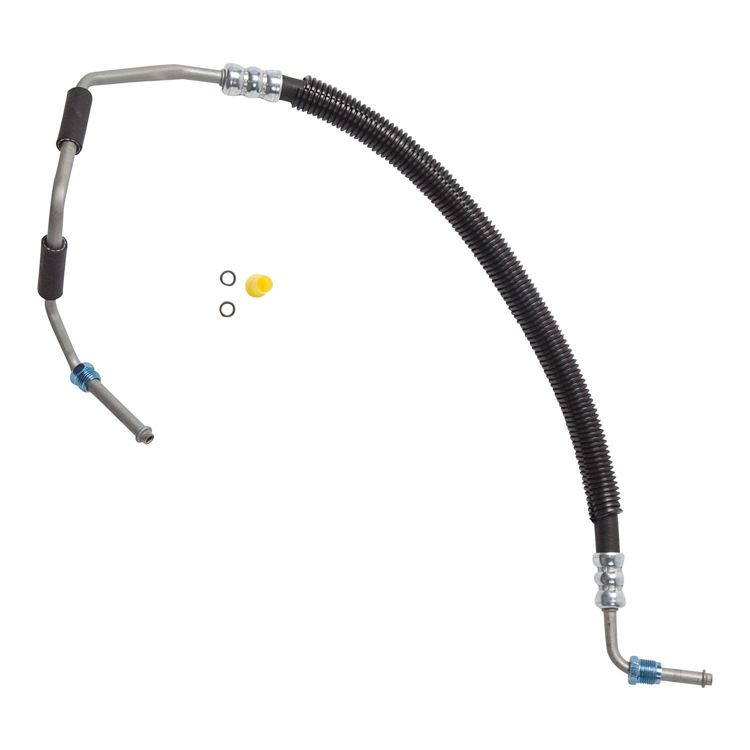 Edelmann Power Steering Pressure Line Hose Assembly  top view frsport 71797