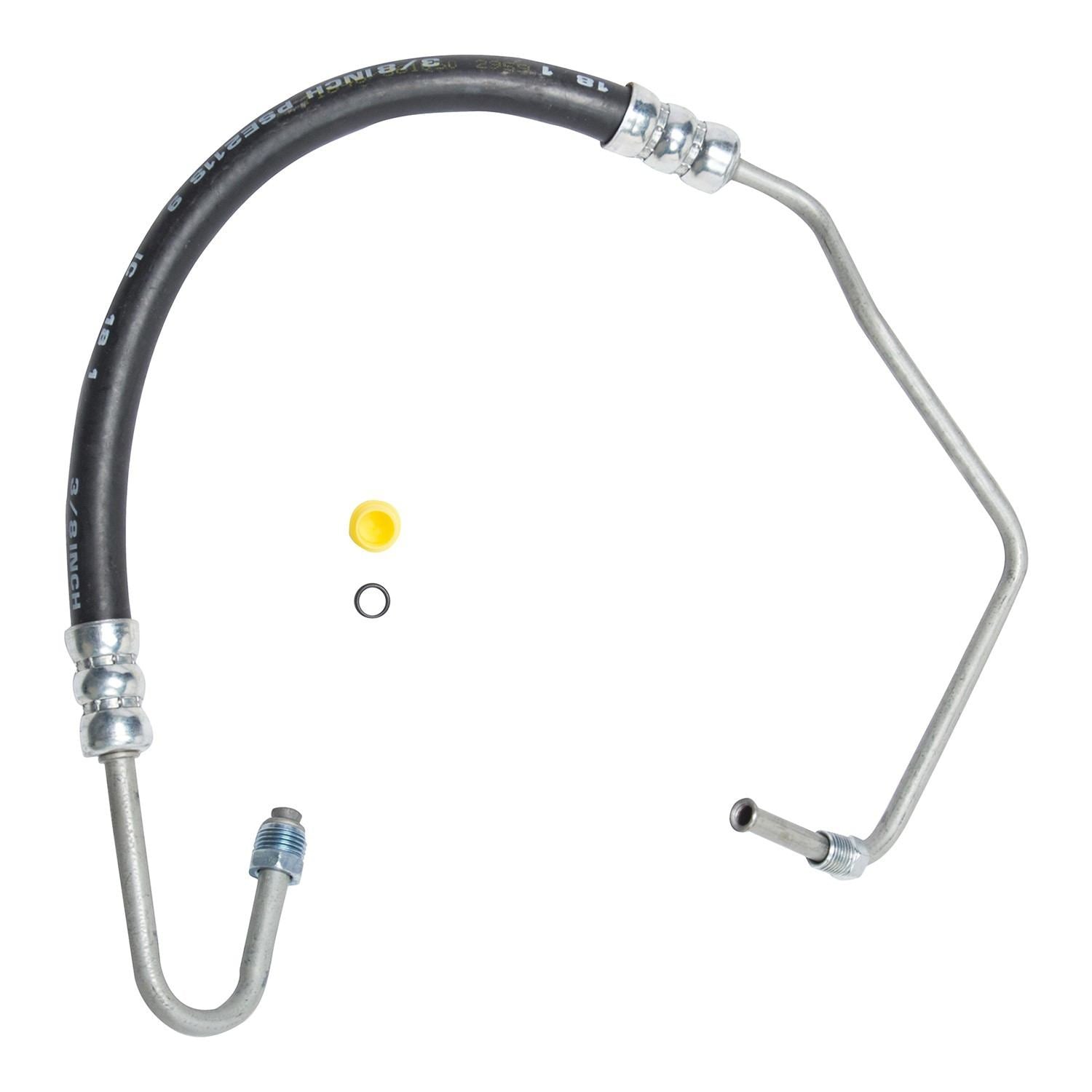 Edelmann Power Steering Pressure Line Hose Assembly  top view frsport 71846