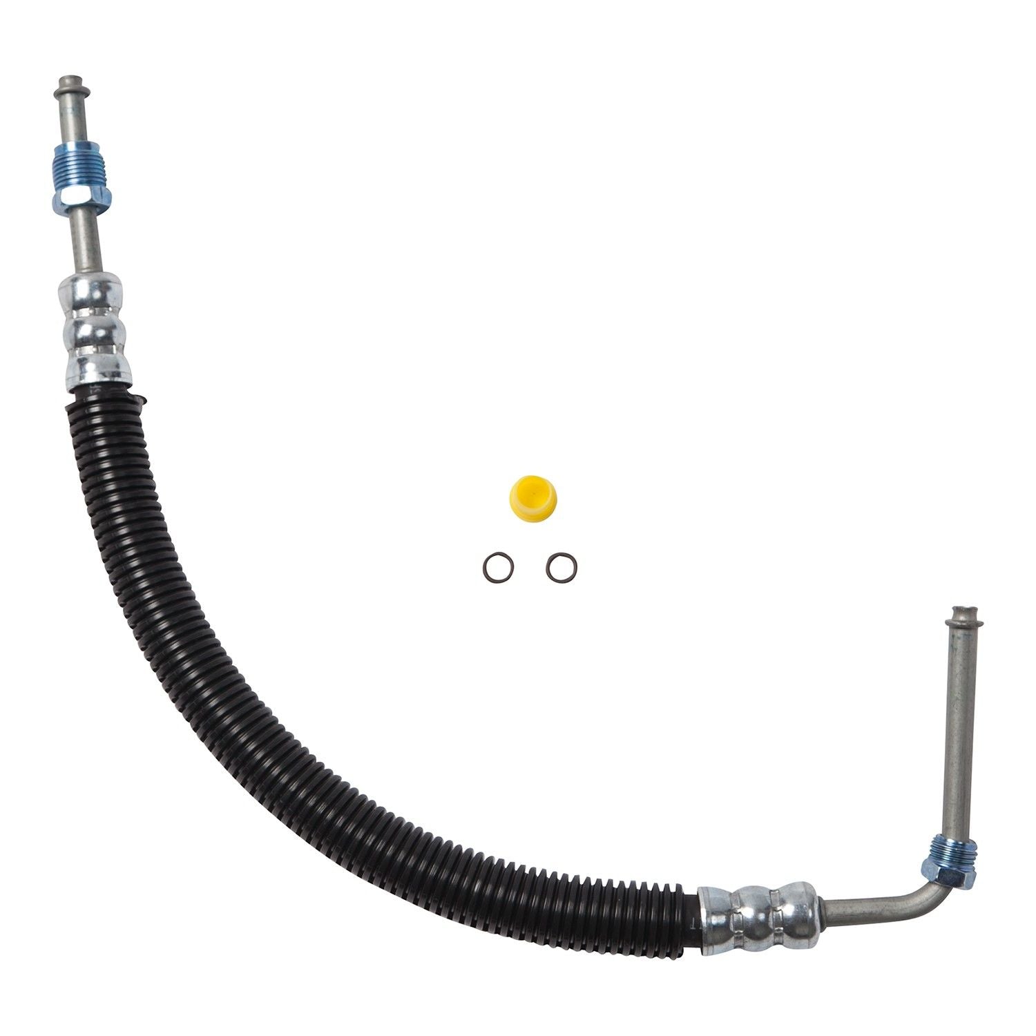 Edelmann Power Steering Pressure Line Hose Assembly  top view frsport 80048