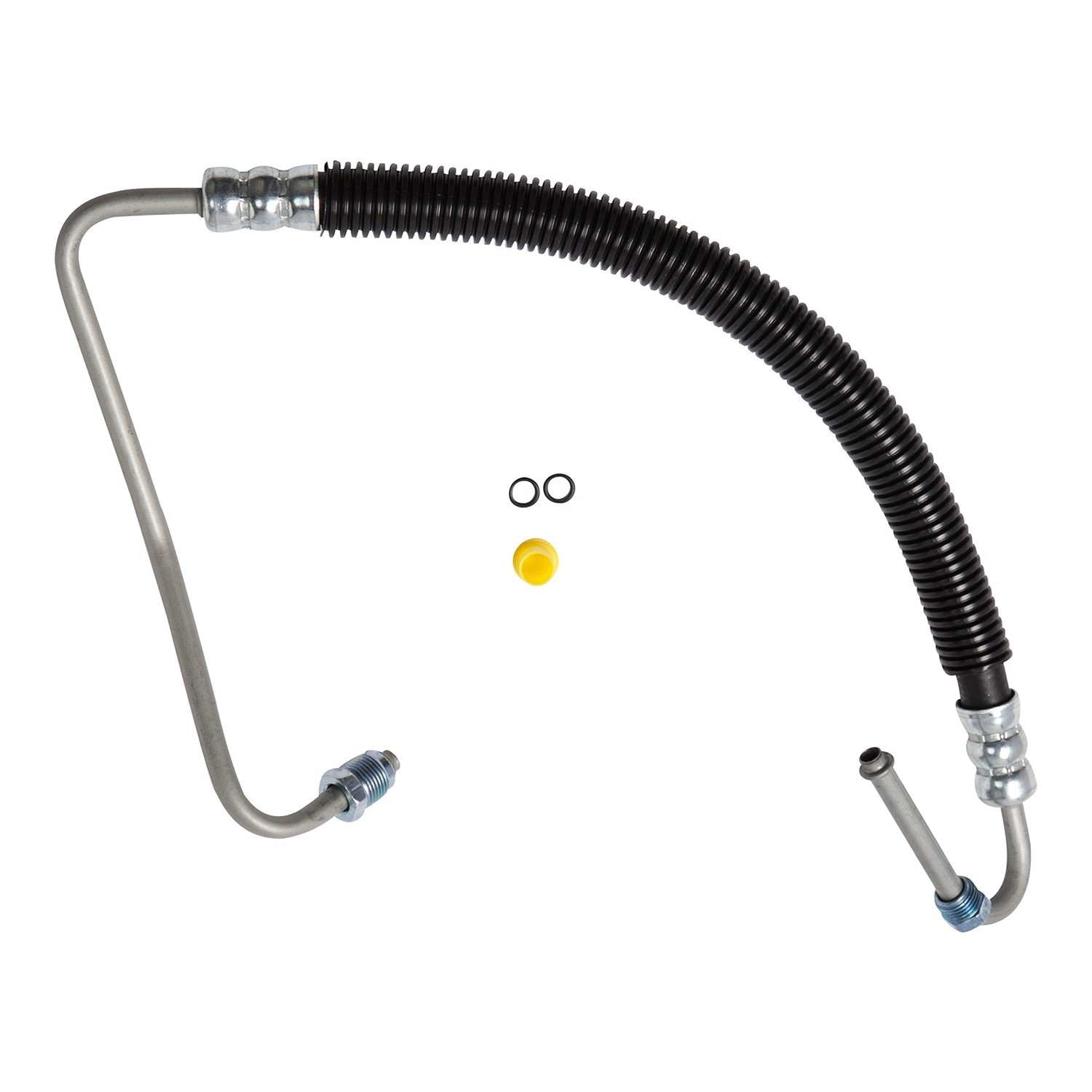 Edelmann Power Steering Pressure Line Hose Assembly  top view frsport 80276