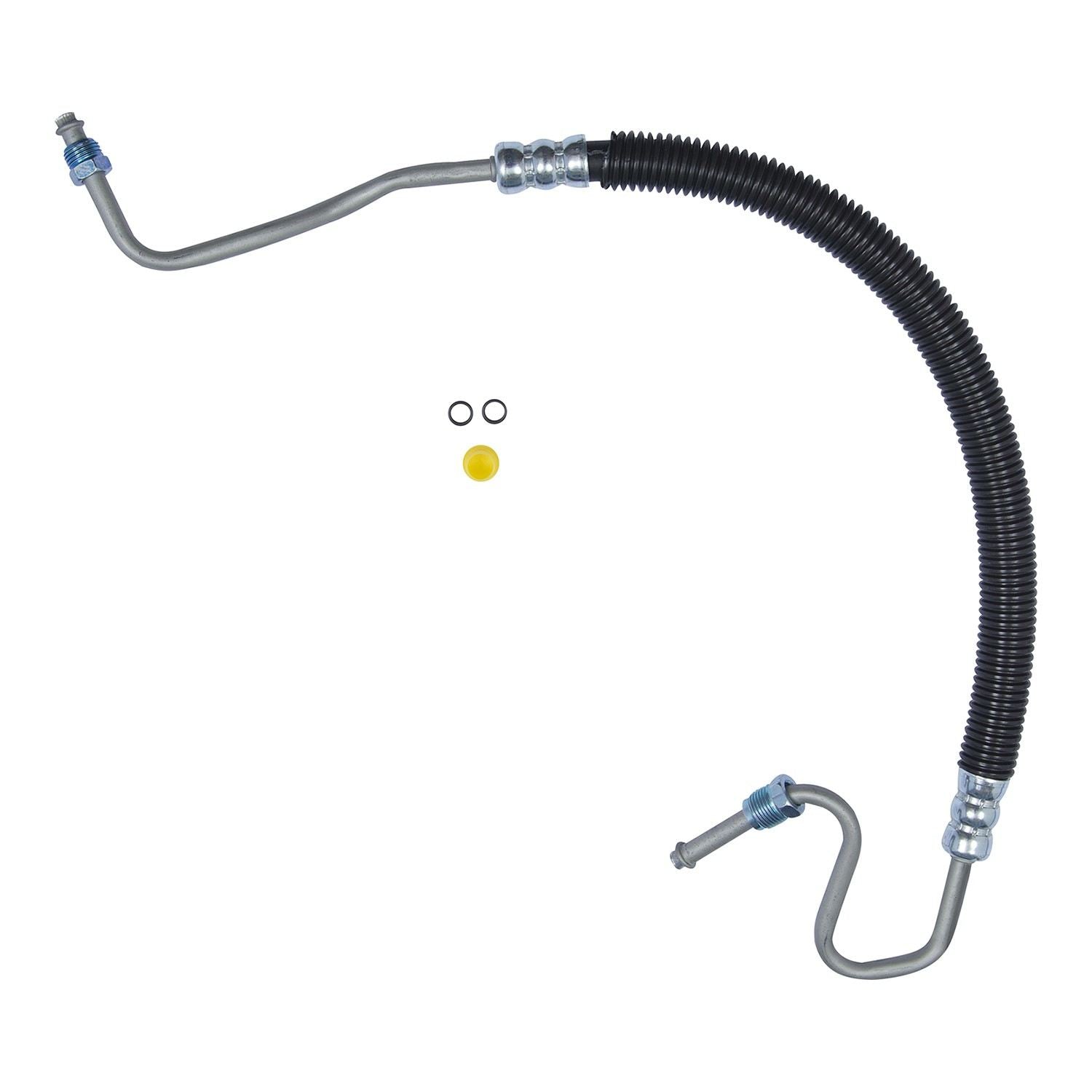 Edelmann Power Steering Pressure Line Hose Assembly  top view frsport 80340