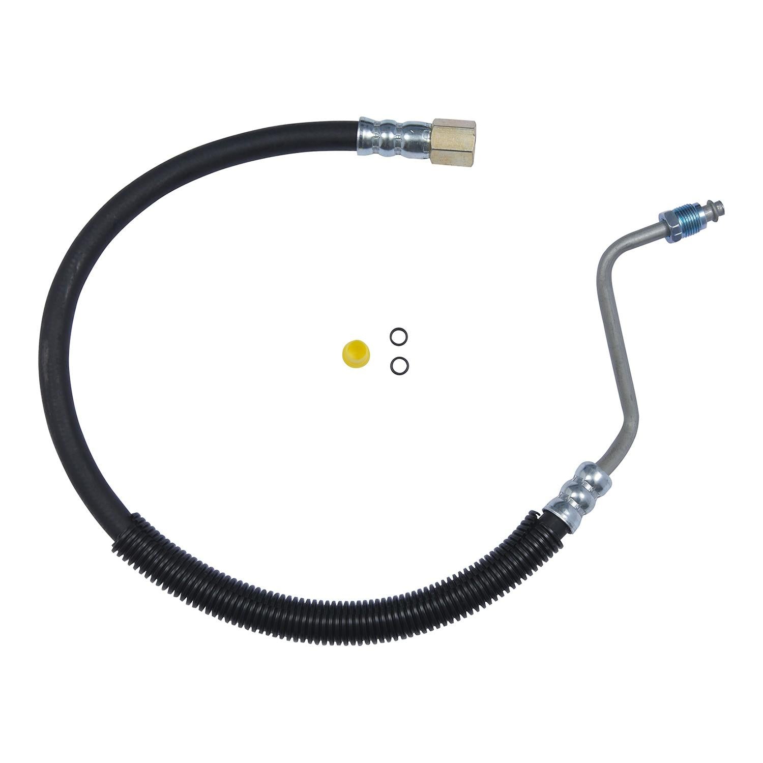 Edelmann Power Steering Pressure Line Hose Assembly  top view frsport 80361