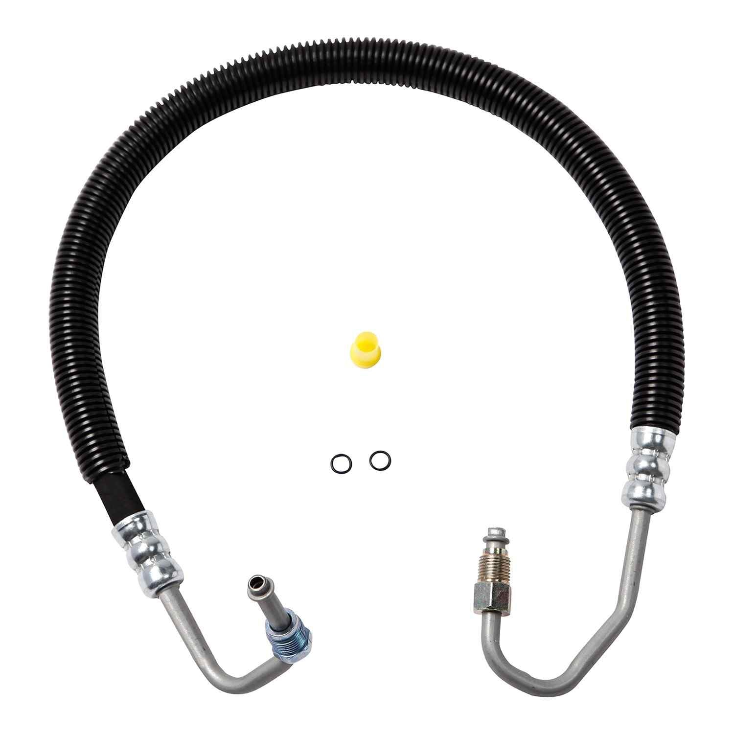 Edelmann Power Steering Pressure Line Hose Assembly  top view frsport 80438