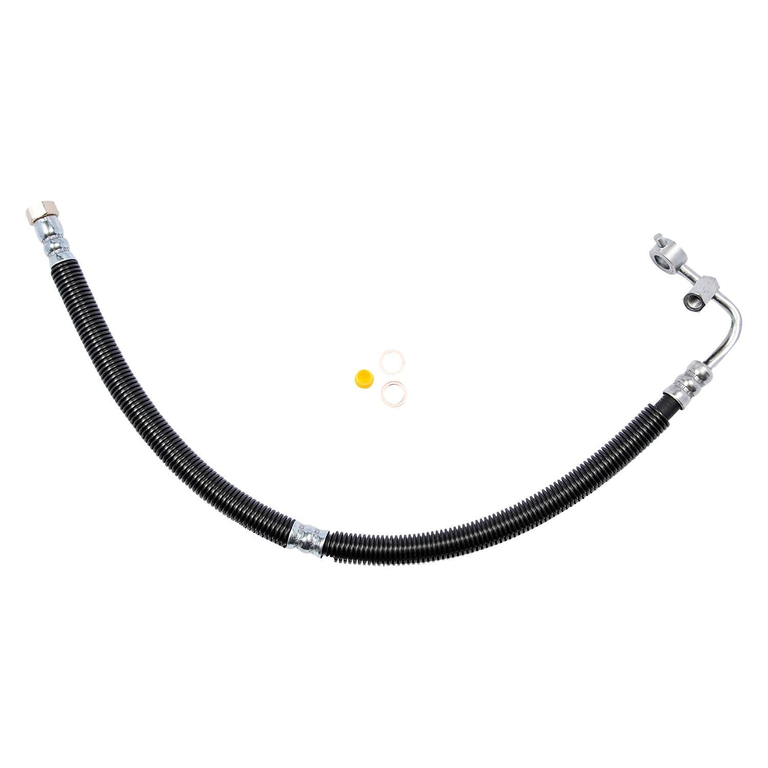 Edelmann Power Steering Pressure Line Hose Assembly  top view frsport 80493