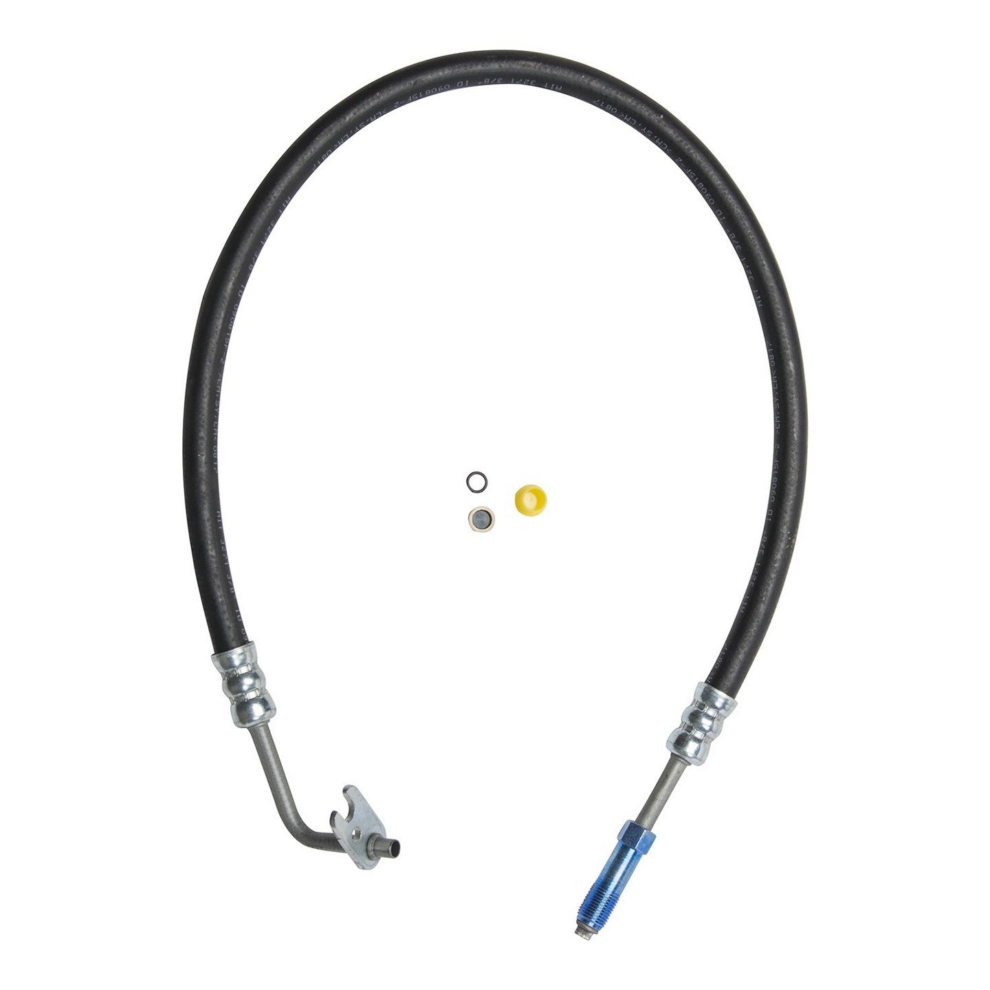 Edelmann Power Steering Pressure Line Hose Assembly  top view frsport 80527