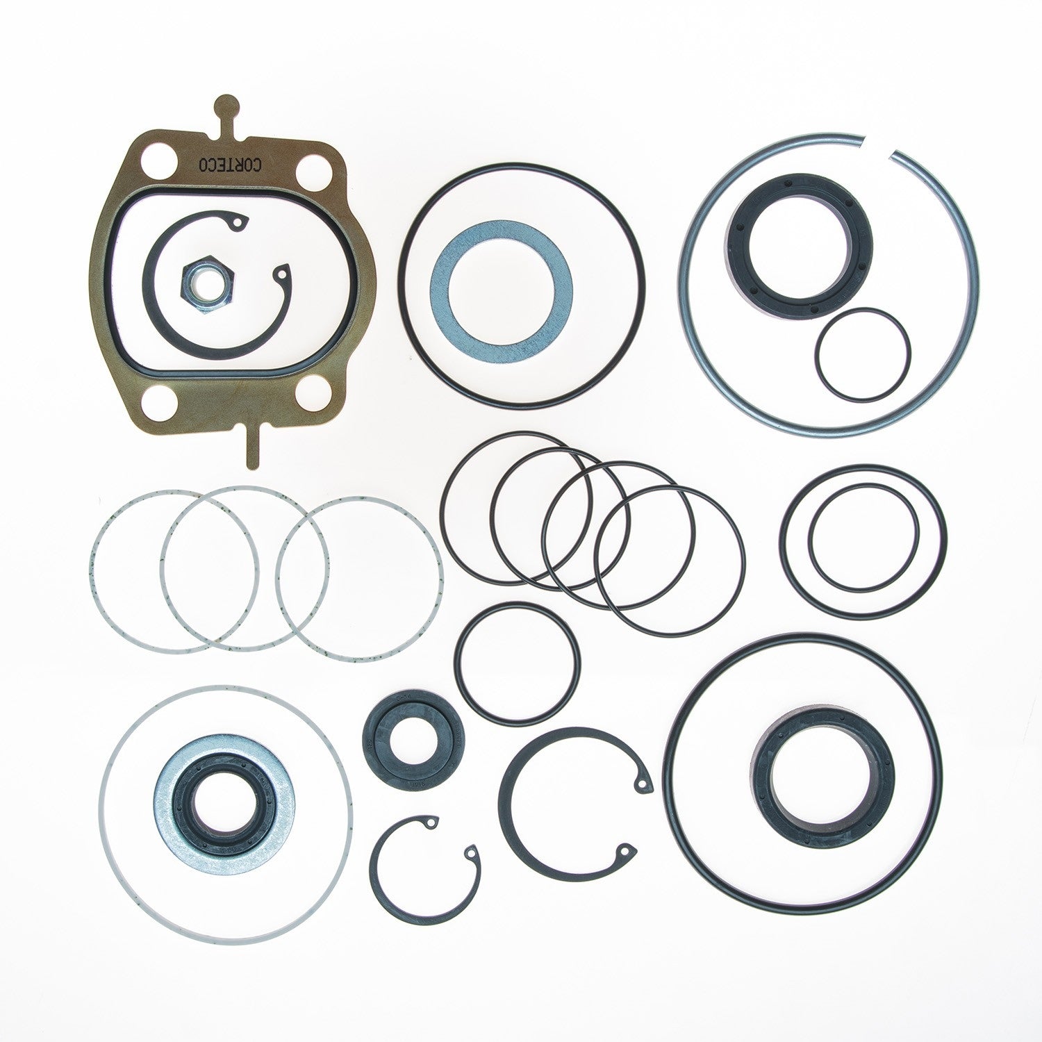 Edelmann Steering Gear Seal Kit  top view frsport 8523