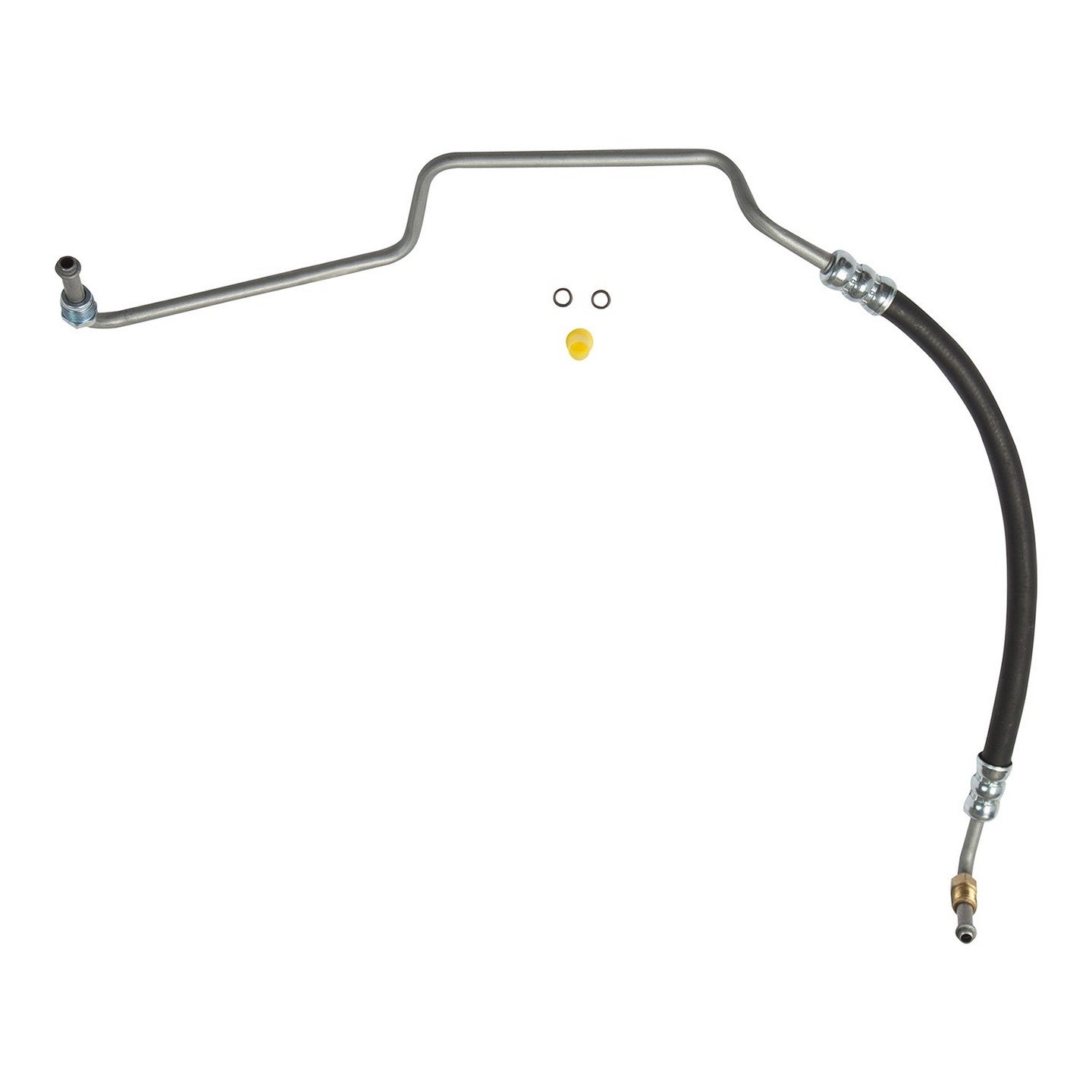 Edelmann Power Steering Pressure Line Hose Assembly  top view frsport 91781