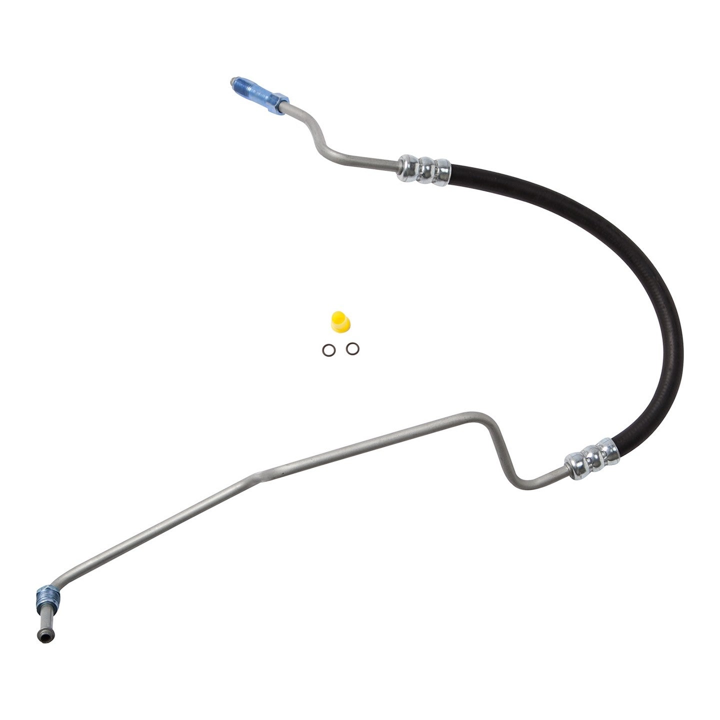 Edelmann Power Steering Pressure Line Hose Assembly  top view frsport 92008