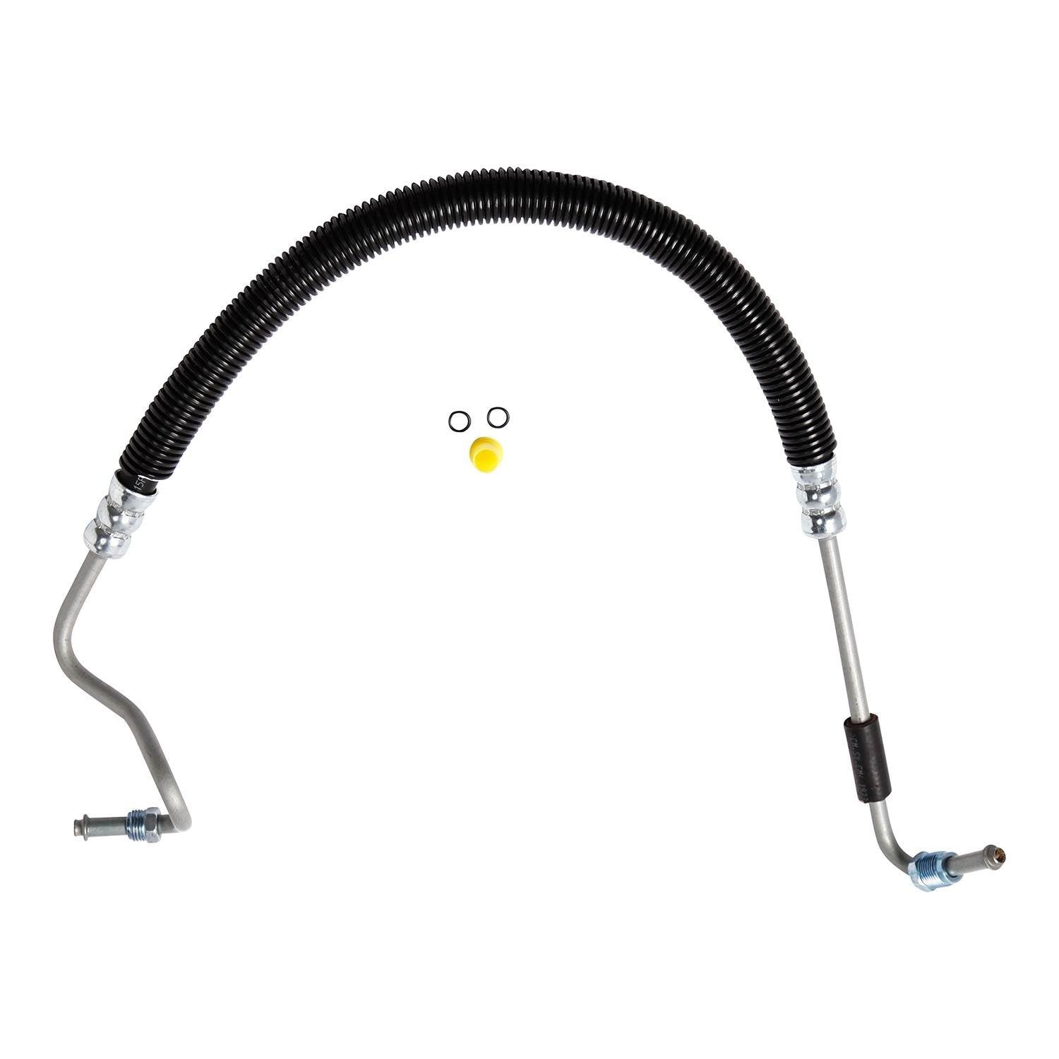 Edelmann Power Steering Pressure Line Hose Assembly  top view frsport 92084