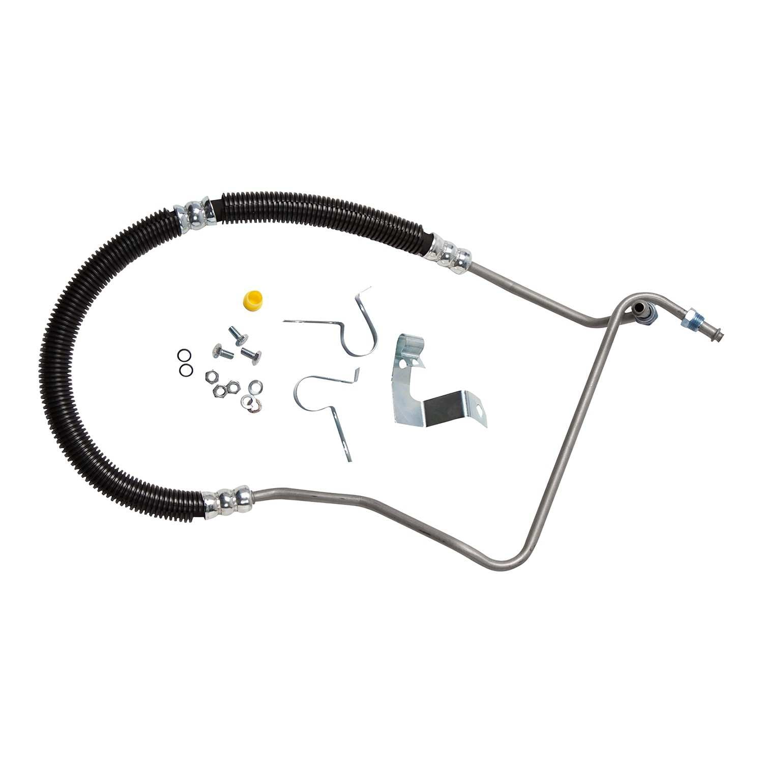 Edelmann Power Steering Pressure Line Hose Assembly  top view frsport 92090