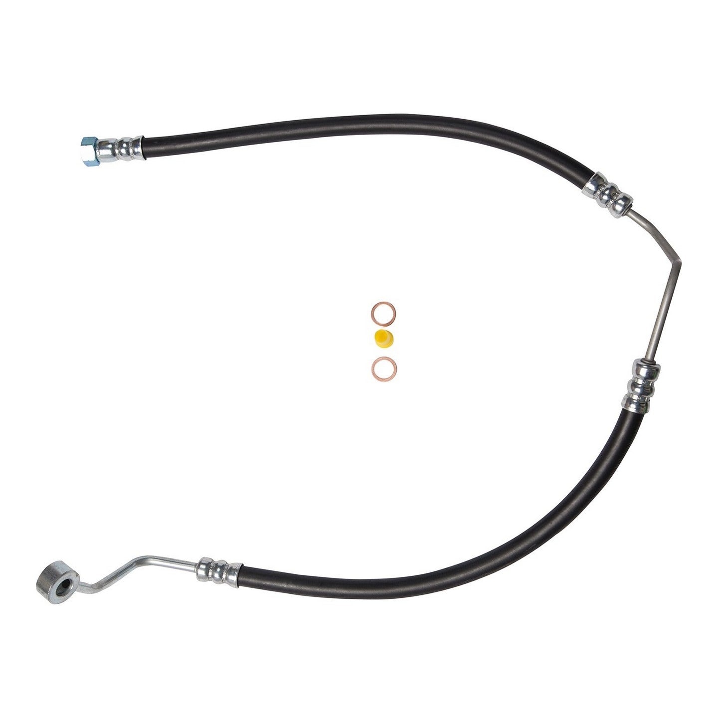 Edelmann Power Steering Pressure Line Hose Assembly  top view frsport 92246