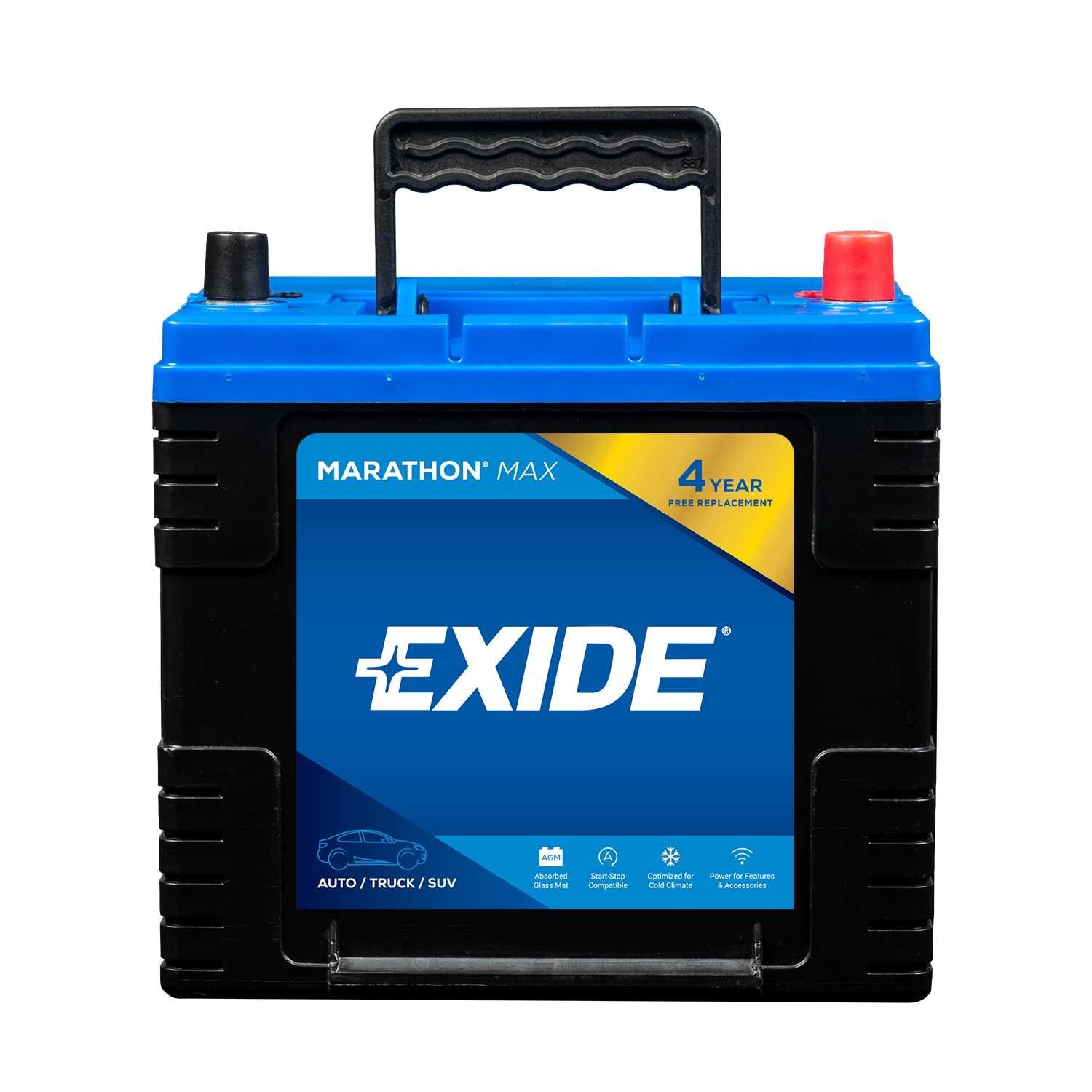 Exide EXIDE MARATHON MAX  top view frsport MX35