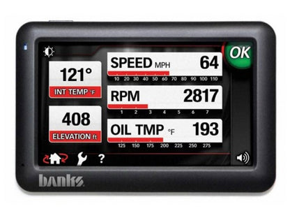 Banks Power IDash Digital Gauge 4.3in Late-OBD Equipped Vehicles 0W53P
