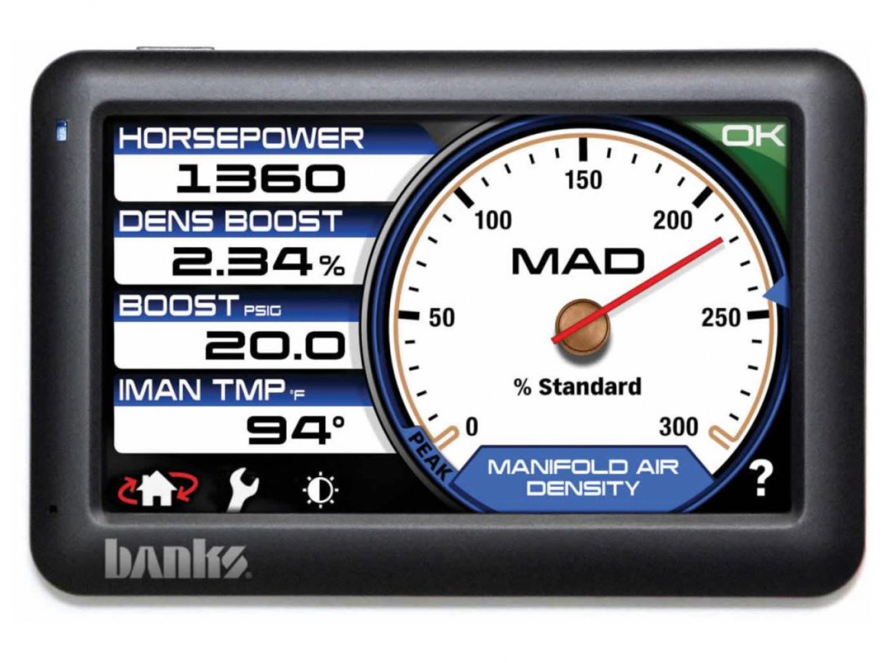 Banks Power Idash Digital Gauge 5 In Early-Obd Equipped Vehicles