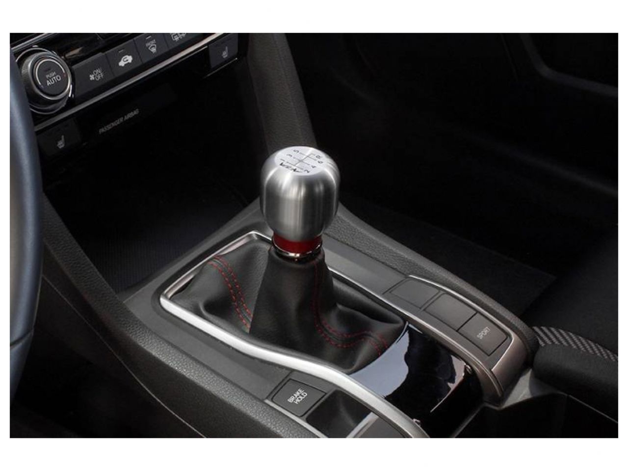 Alta Performance Honda Civic 10th Gen Weighted Stainless Steel Shift Knob - 6 Speed