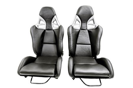 PLM F1SPEC 997 GT2 RECLINE SEAT (PAIR) - Carbon Fiber with PU Leather