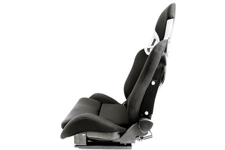 PLM F1SPEC 997 GT2 RECLINE SEAT (PAIR) - FRP with Black Cloth *Discontinued