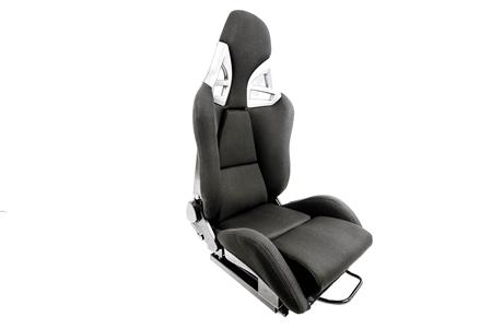 PLM F1SPEC 997 GT2 RECLINE SEAT (PAIR) - FRP with Black Cloth *Discontinued