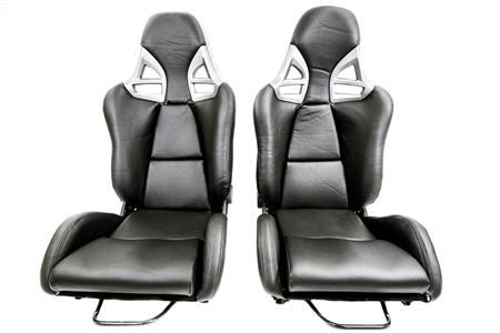 PLM F1SPEC 997 GT2 RECLINE SEAT (PAIR) - FRP with PU Leather