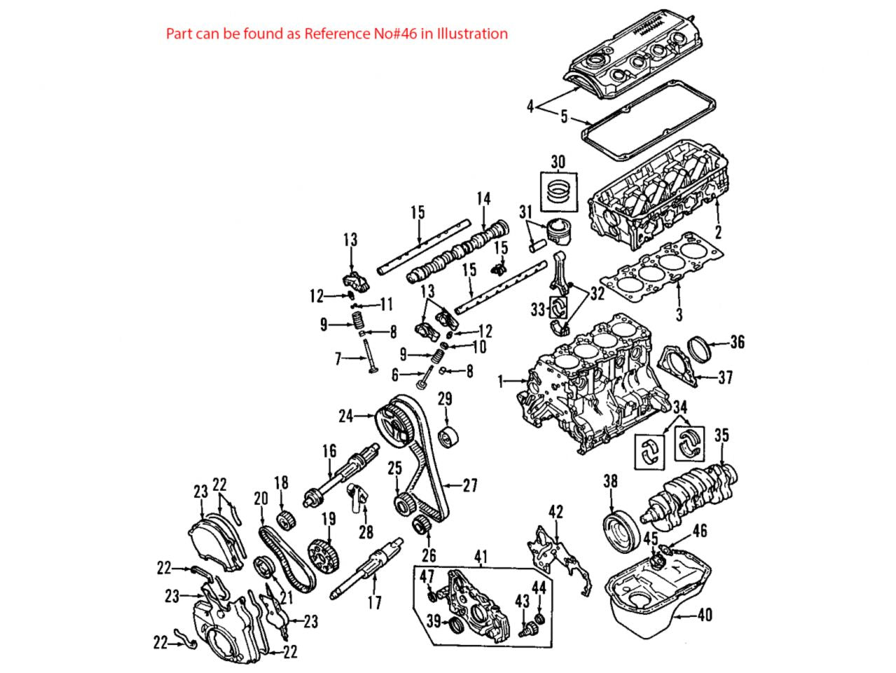 Mitsubishi Oil Pump Gaskets MD183240 Item Image