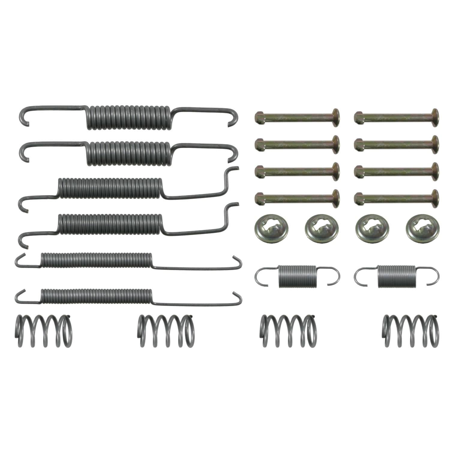 Febi-Bilstein Drum Brake Shoe Spring Kit  top view frsport 02060