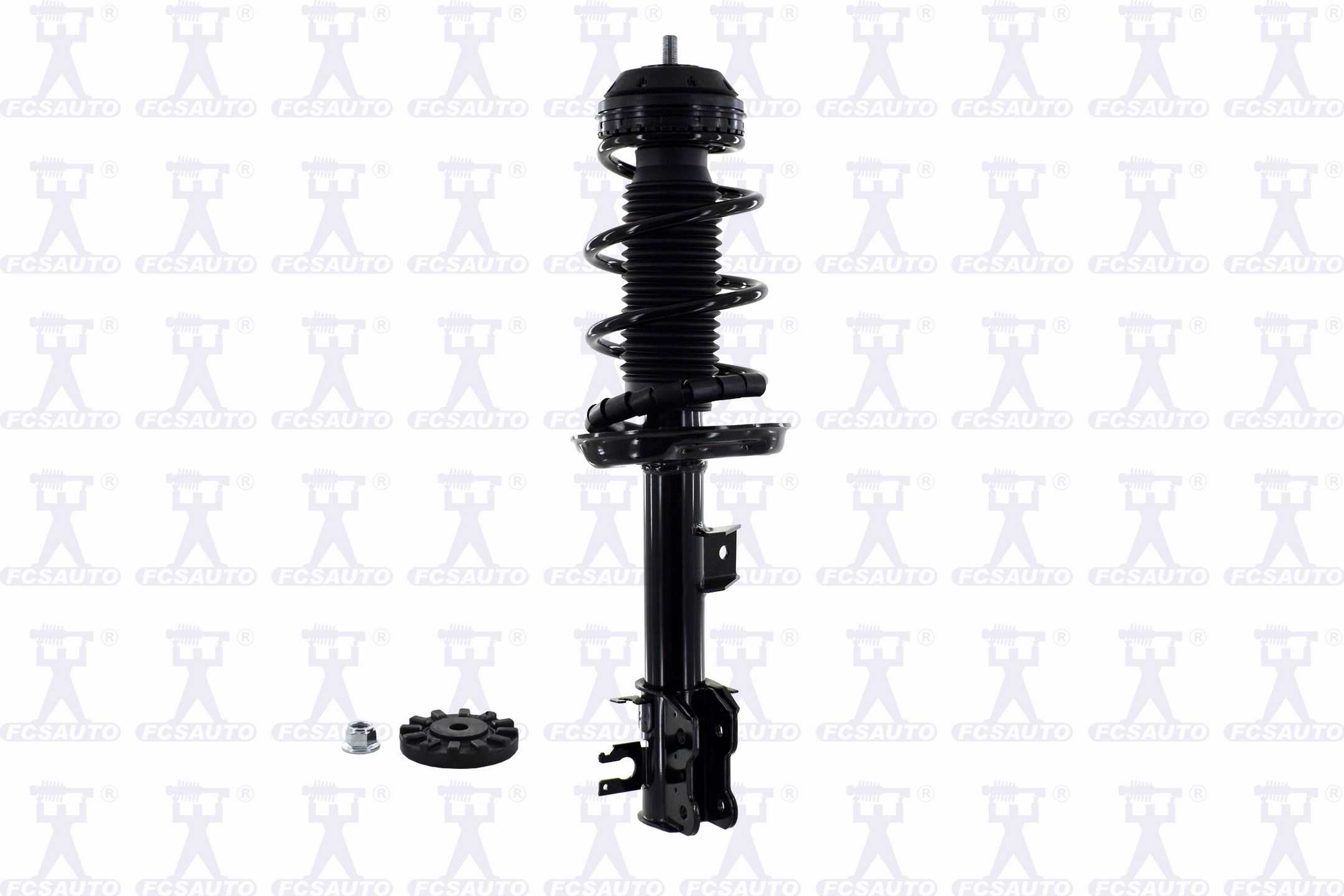 Focus Auto Parts Suspension Strut and Coil Spring Assembly  top view frsport 1333710L