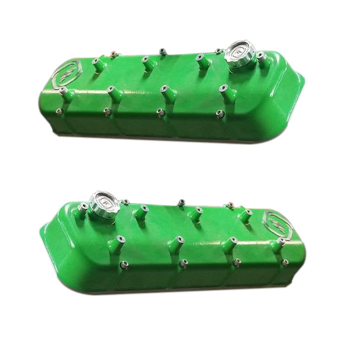 Frankenstein Engine Dynamics F-Series Valve Cover Set High Gloss Green Finish FED916088