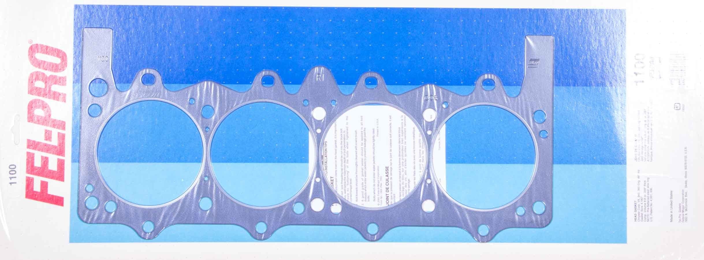 FEL-PRO SBM Head Gasket - 64-89 18 Bolt Heads FEL1100