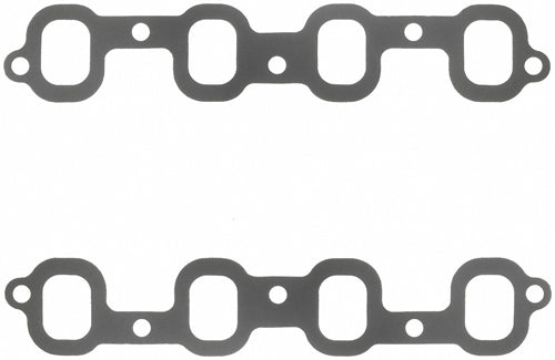 FEL-PRO SB2 Intake Gasket 1.40in x 1.90in .090in Thick FEL1237-4