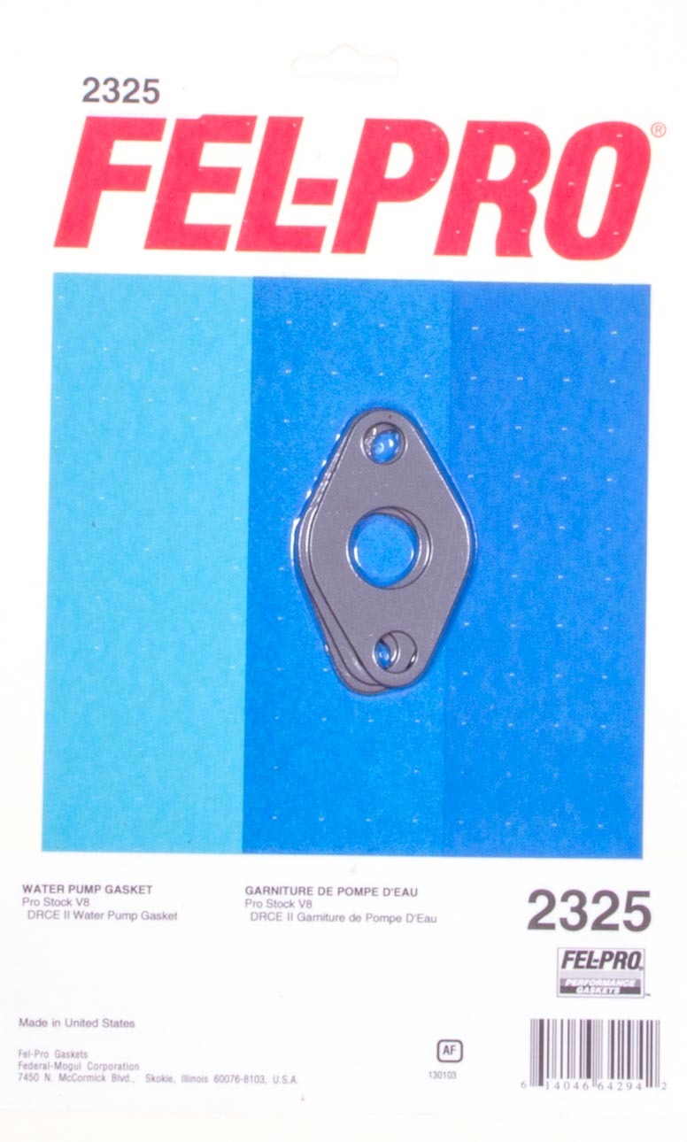 FEL-PRO Water Pump Gasket - BBC High Density Fiber FEL2325